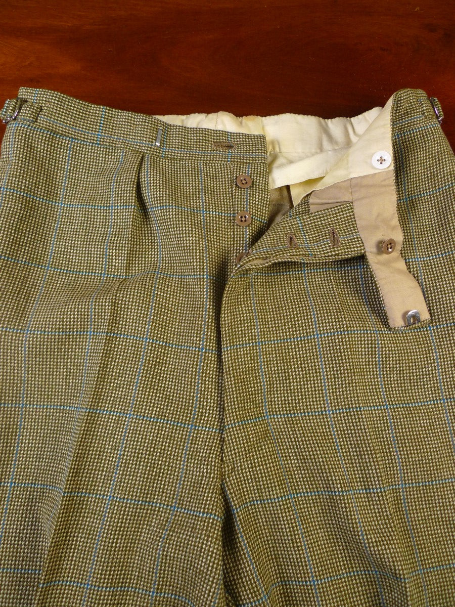 24/0211 beautiful vintage sandon & co. savile row bespoke tweed country suit 40 long