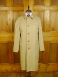 24/0232 superb immaculate vintage invertere reversible tweed / cotton raincoat mac field coat 38-40