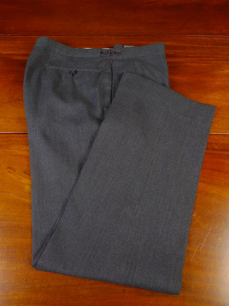 24/0260 vintage savile row bespoke grey stripe worsted morning trouser 34