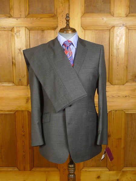24/0293 new w/tags bladen grey 'shelton' wool worsted suit 44 regular