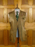 24/0333 vintage 1967 welsh & jefferies savile row bespoke heavyweight wp check tweed suit 41 regular to long