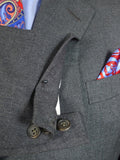 24/0447 vintage 1983 ward & kruger savile row bespoke heavyweight grey worsted suit 42 long