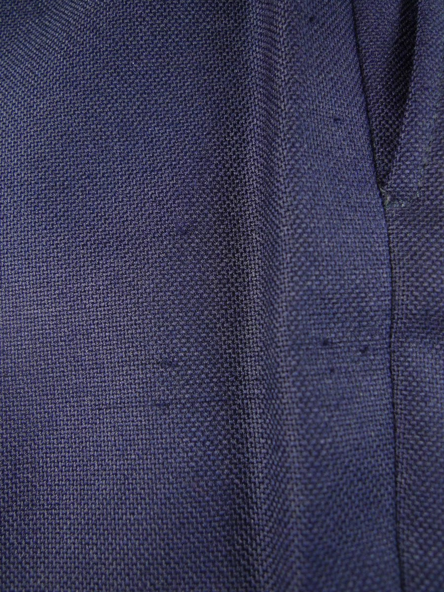 24/0456 huntsman savile row canvassed blue wool & mohair suit 42 regular