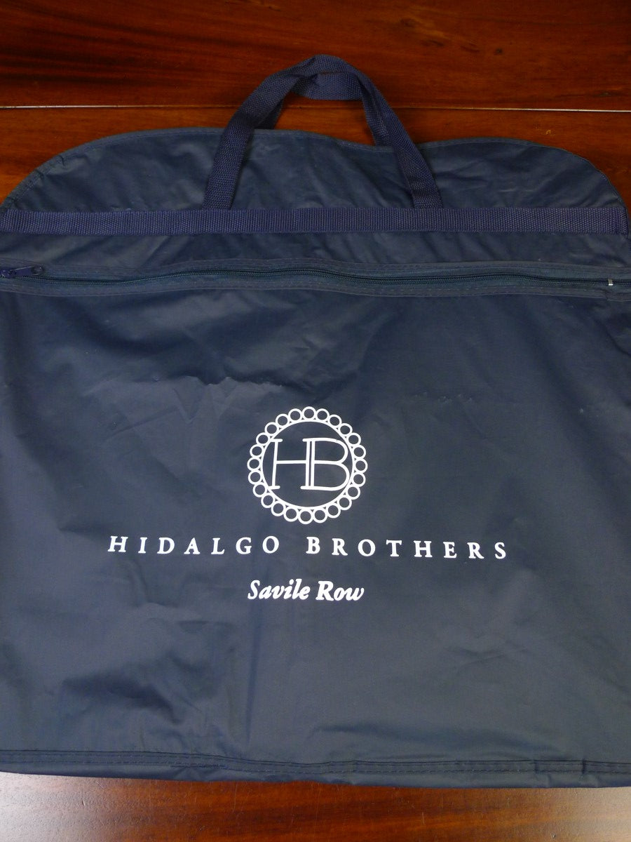 22/0774 hidalgo brothers savile row bespoke grey suit carry bag cover