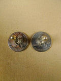 18/1135 brand new benson and clegg usa state quarter nebraska coin cufflinks rrp £100 (cc2091)