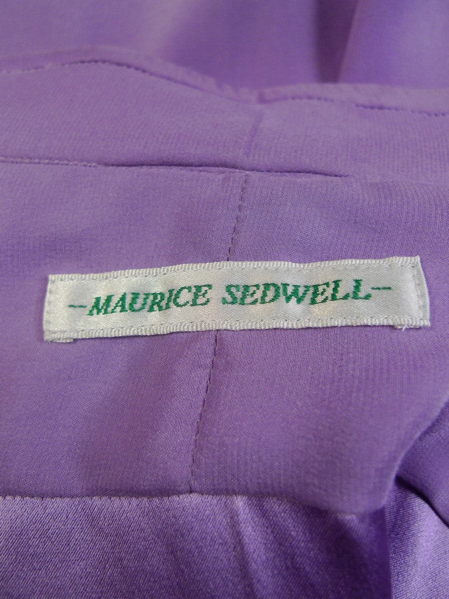 24/0229 maurice sedwell savile row bespoke lilac silk shirt 19