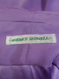 24/0229 maurice sedwell savile row bespoke lilac silk shirt 19