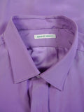 24/0229 maurice sedwell savile row bespoke lilac silk shirt 19