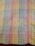24/0123 immaculate hackett multi coloured linen handkerchief