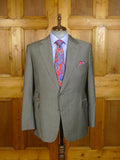 23/0734 immaculate 2006 doug hayward savile row bespoke grey wool & mohair suit 40 regular
