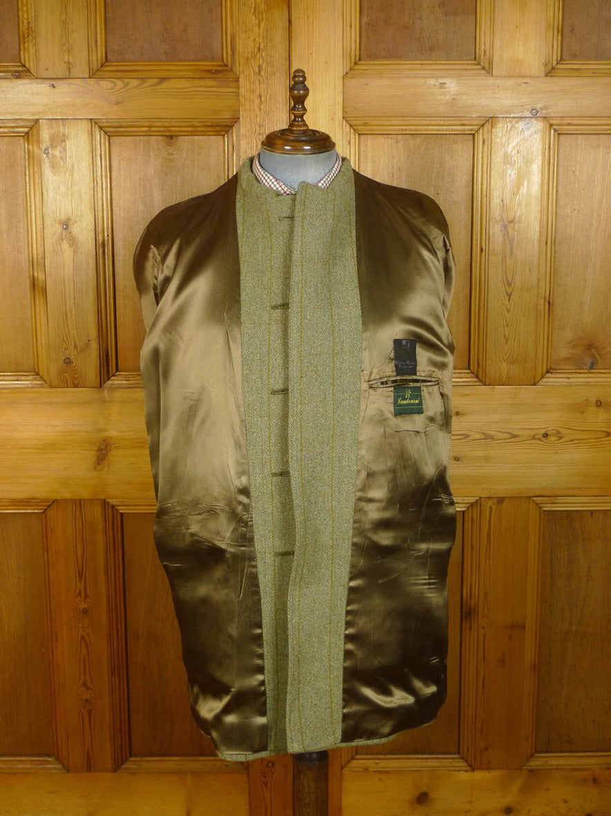 23/0775 immaculate lambourne derby tweed field coat overcoat shooting jacket 40