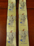 23/0817 immaculate albert thurston vintage limited edition elephant pattern motif braces multifit