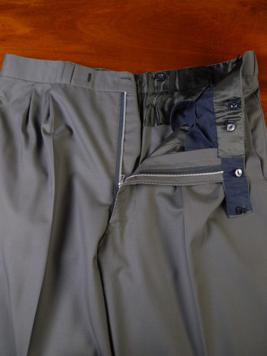 23/0850 henry rose 2014 savile row bespoke superfine 180s luxury wool taupe 3 piece suit 40 short to regular