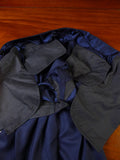 23/0849 henry rose 2009 savile row bespoke superfine wool blue d/b 3 piece suit 41 short to regular