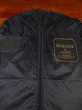 23/0933 immaculate vintage buckleigh mayfair bespoke black woven plastic suit bag carrier