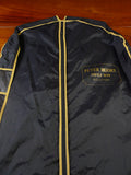 23/0934 vintage savile row black woven plastic suit bag carrier