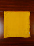 24/0113 immaculate 'Macclesfield silk' orange all silk pocket square
