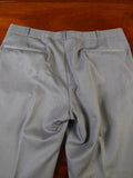 24/0079 vintage davies & son savile row bespoke heavyweight grey cavalry twill trouser 36