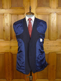 24/0071 immaculate turnbull & asser navy / royal blue pin-stripe wool & mohair suit 40 regular to long