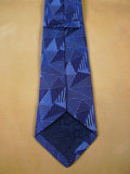 24/0105 immaculate turnbull & asser blue 100% silk tie