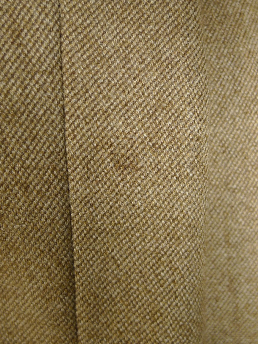 24/0158 richard james savile row 100% cashmere covert coat overcoat w/ velvet collar 40