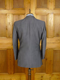 24/0443 near immaculate huntsman savile row canvassed grey micro birds-eye weave worsted & mohair suit (rrp £5500) 41-42 regular
