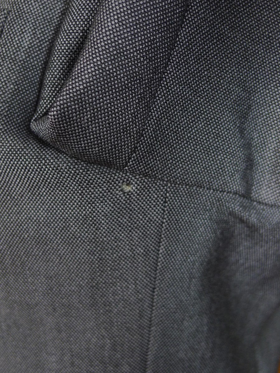 24/0443 near immaculate huntsman savile row canvassed grey micro birds-eye weave worsted & mohair suit (rrp £5500) 41-42 regular