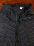 24/0439 immaculate vintage london tailor heavyweight high-rise morning trouser 30