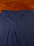 24/0505 vintage 1993 major sw6 bespoke navy blue d/b worsted suit 42 short