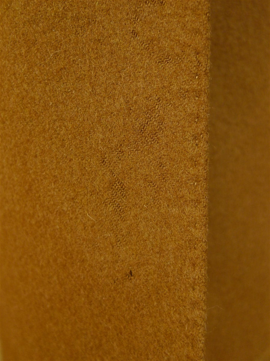 25/1063 superb vintage crombie wool full-length camel overcoat 42 regular