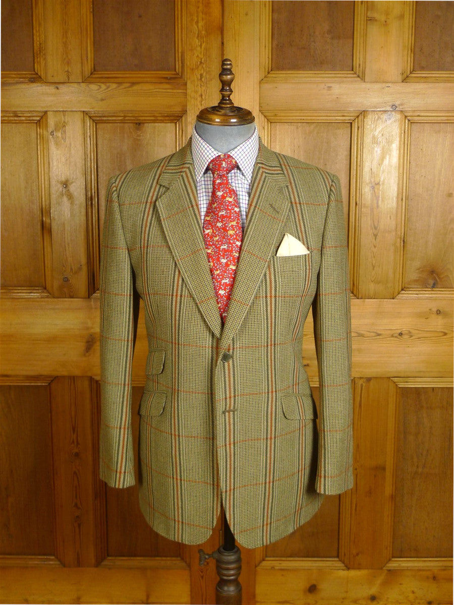 24 1050 immaculate john g hardy glen check tweed jacket 41 regular Savvy Row