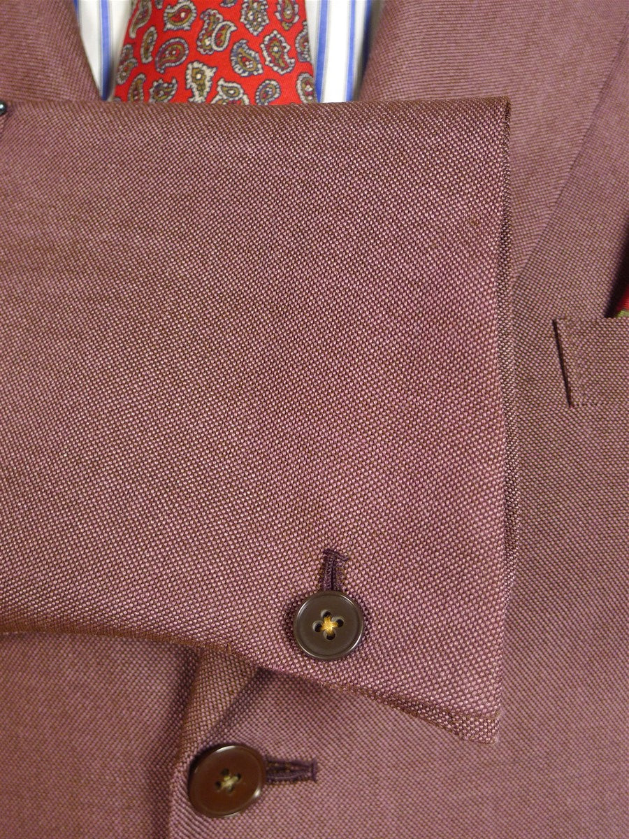 25/0003 wonderful 1973 vintage cyril a castle conduit st savile row bespoke mohair suit w/ paisley linings 42 short to regular
