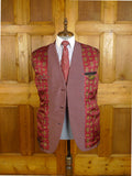 25/0003 wonderful 1973 vintage cyril a castle conduit st savile row bespoke mohair suit w/ paisley linings 42 short to regular