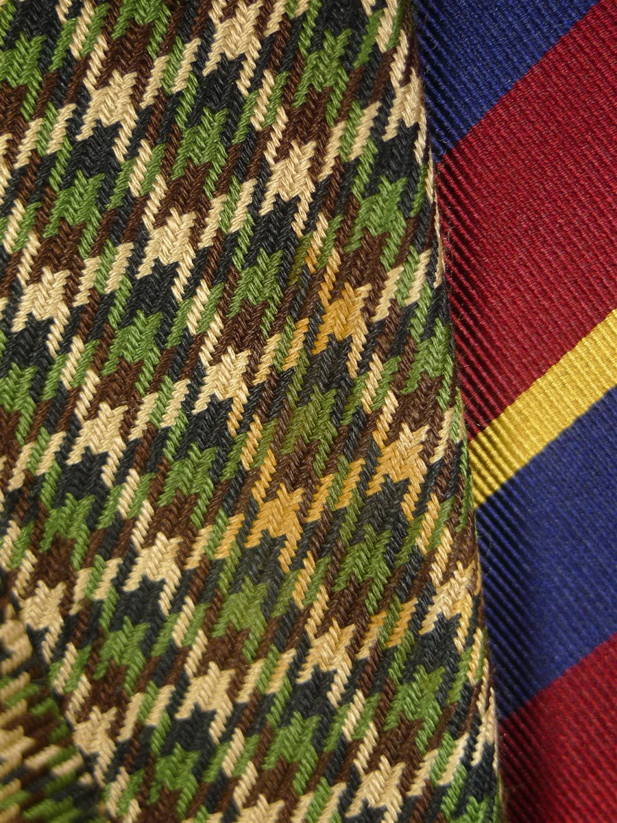 24/1082 wonderful cyril a castle savile row conduit st green check wool silk sports jacket blazer w/ paisley lining 42 short to regular