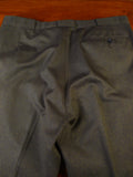 24/1074 wonderful 1974 cyril a castle savile row conduit st brown heavyweight brown worsted suit w/ dandy linings 43 short to regular