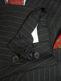 24/1075 immaculate 1998 vintage hayward savile row bespoke grey worsted d/b suit 44 short