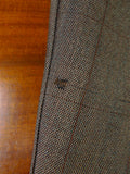 24/1112 wonderful 1974 vintage cyril a castle savile row conduit st brown wp check mohair suit w/ paisley linings 43 short to regular