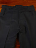 24/1149 vintage 1976 cyril a castle savile row conduit st bespoke black mohair trouser 40