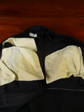 24/1149 vintage 1976 cyril a castle savile row conduit st bespoke black mohair trouser 40