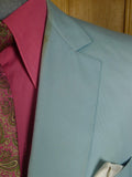 24/1164 fabulous 1983 vintage cyril a castle savile row conduit st bespoke pale green worsted blazer jacket 42-43 regular
