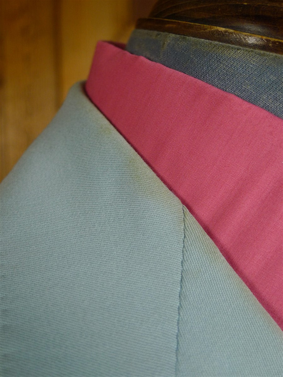 24/1164 fabulous 1983 vintage cyril a castle savile row conduit st bespoke pale green worsted blazer jacket 42-43 regular