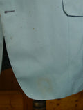 24/1164 fabulous 1983 vintage cyril a castle savile row conduit st bespoke pale green worsted blazer jacket 42-43 regular
