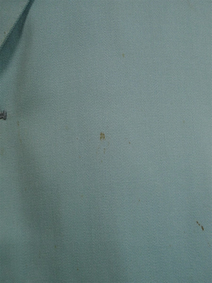 24/1164 fabulous 1983 vintage cyril a castle savile row conduit st bespoke pale green worsted blazer jacket 42-43 regular