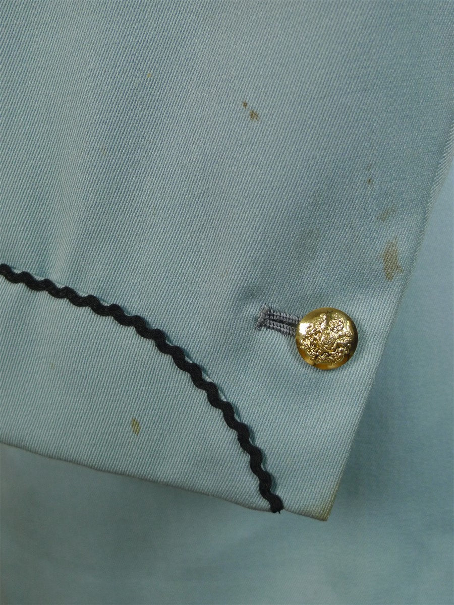 24/1164 fabulous 1983 vintage cyril a castle savile row conduit st bespoke pale green worsted blazer jacket 42-43 regular