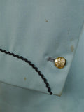 24/1164 fabulous 1983 vintage cyril a castle savile row conduit st bespoke pale green worsted blazer jacket 42-43 regular