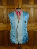 24/1164 fabulous 1983 vintage cyril a castle savile row conduit st bespoke pale green worsted blazer jacket 42-43 regular