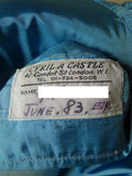 24/1164 fabulous 1983 vintage cyril a castle savile row conduit st bespoke pale green worsted blazer jacket 42-43 regular