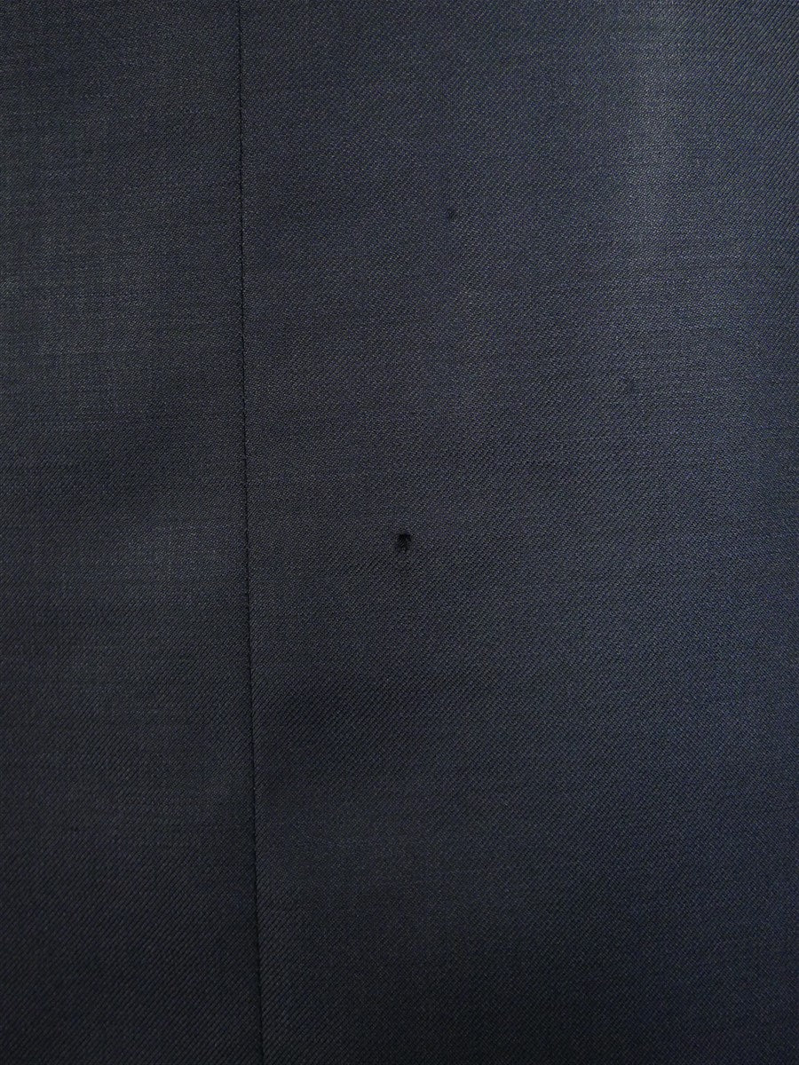 24/1166 anderson & sheppard 2004 savile row bespoke very dark blue wool suit jacket blazer 46 regular