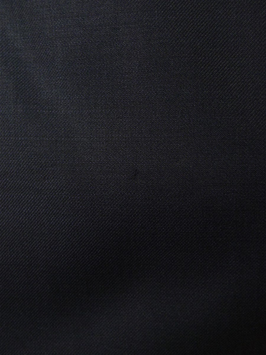 24/1166 anderson & sheppard 2004 savile row bespoke very dark blue wool suit jacket blazer 46 regular
