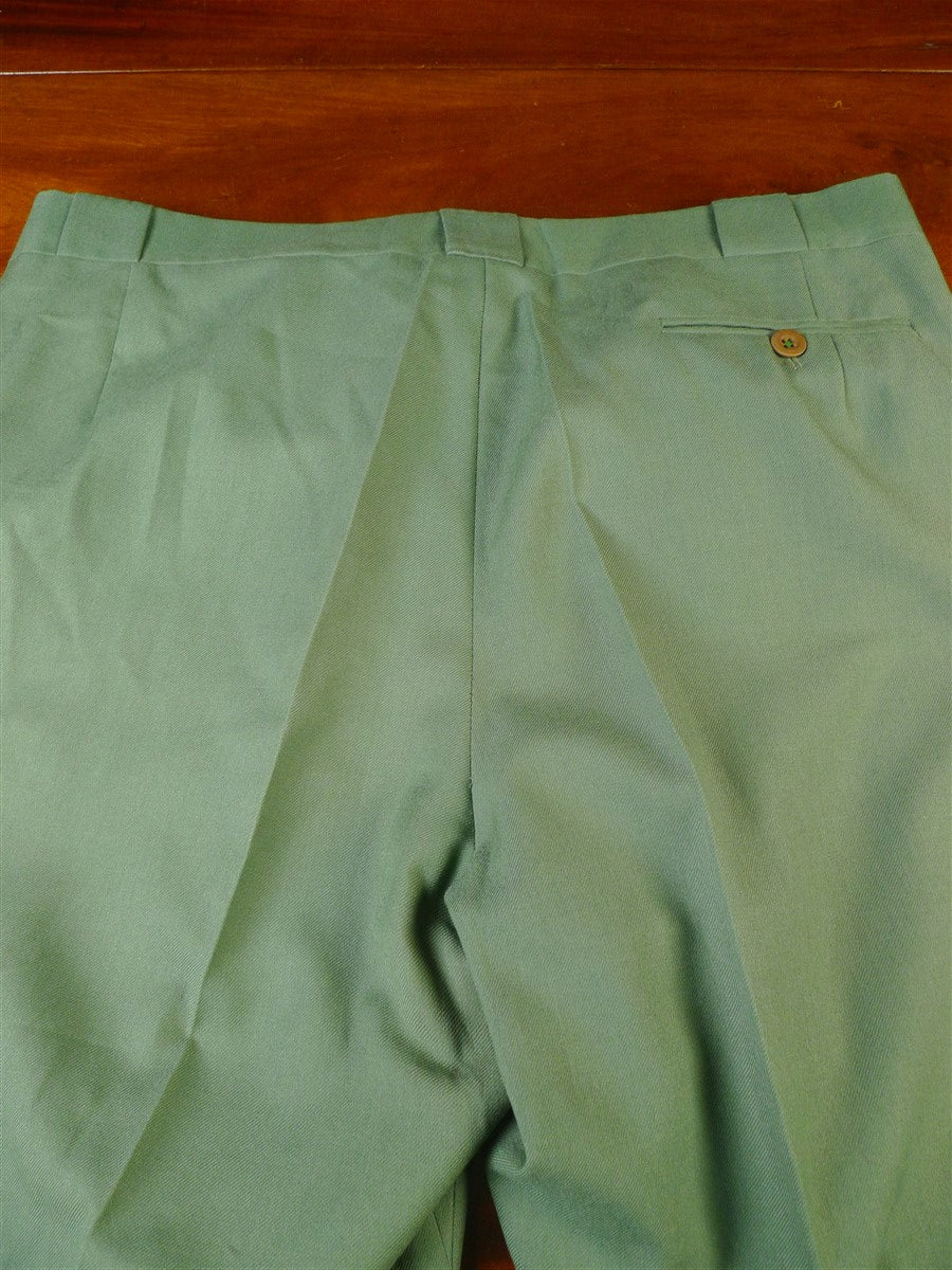 25/0024 wonderful vintage cyril a castle conduit st savile row bespoke green trouser 40